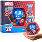 Wow! Pods 4D Marvel Captain America Toy, Unique Connectable & Collectable Bobblehead Figure, Wall/Shelf Display, Toy Action Figure, Toy Figures, Captain America Action Figure, Gifts For Kids & Adults