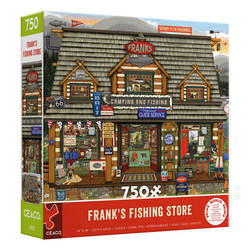 Ceaco - Frank'S Fishing Store - 750 Piece Jigsaw Puzzle