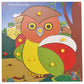 Skillofun Kids Wooden Theme Puzzle Standard Owl Knobs, Multi Color