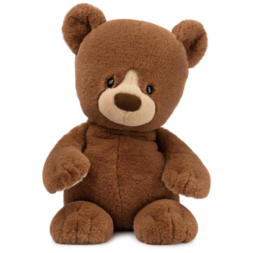 GUND Knox Teddy Bear  enhanced Stuffed Animal for Ages 1 and Up  Brown/Cream  12 