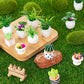 26Pcs Miniature Potted Plants, Mini Artificial Plants, 1:12 Scale Doll House Accessories, Suitable for Dollhouse Decoration, Chr
