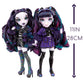 Rainbow High Shadow High Special Edition Twins- 2-Pack Fashion Doll. Purple & Black Designer Outfits With Accessories, Great Gift For Kids 6-12 Years Old & Collectors, Multicolor, 585879