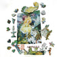 Wooden ?uzzle For Adults With Uniquely Shaped Pieces - Made In Usa By Foxsmartbox - 250 Pieces - Alice'S Fantasies
