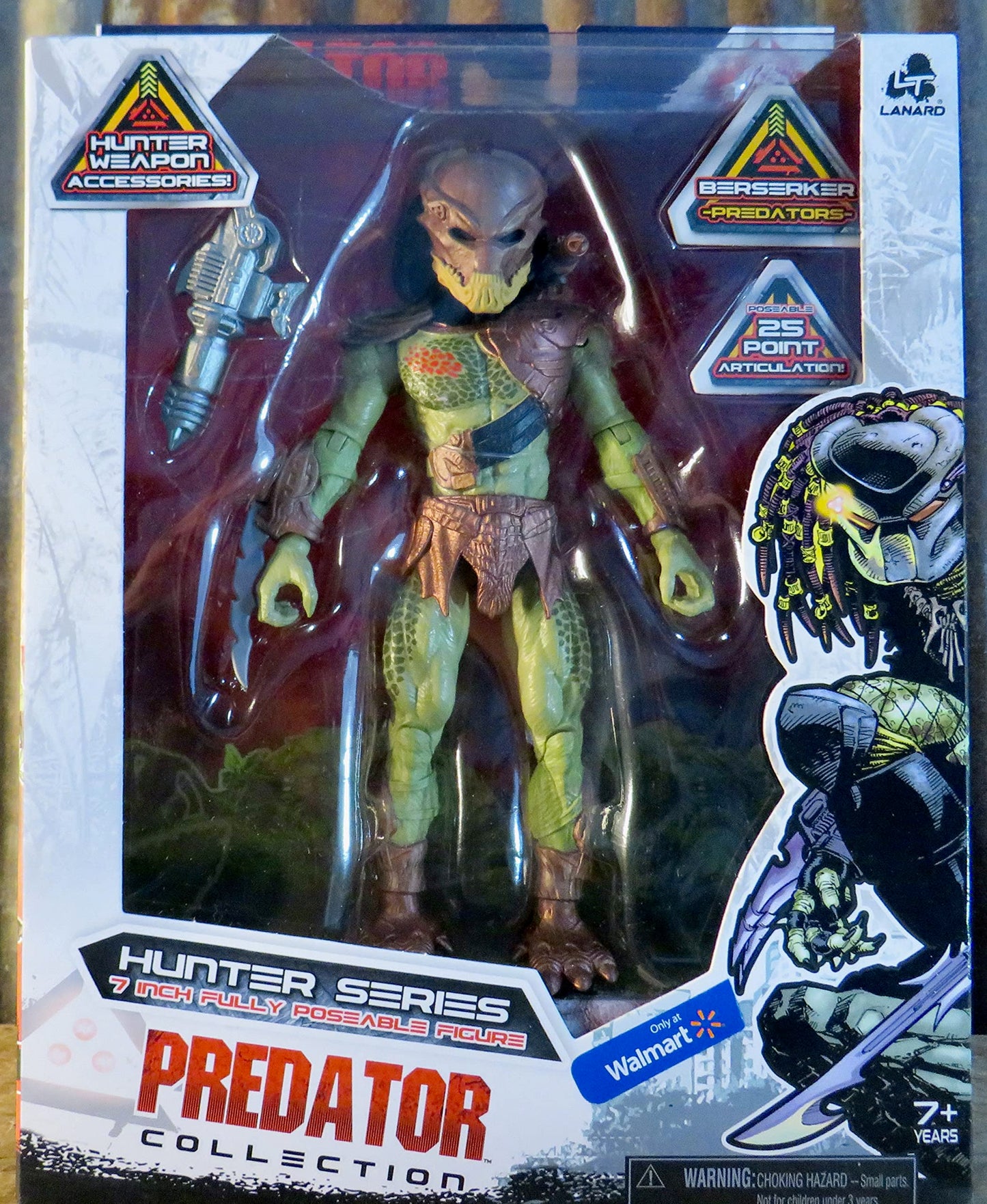 Alien Predator Collection - City Hunter Predator 2 - Fully Poseable Figure 7 Inch