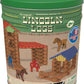 Retro American Wooden Builder Logs