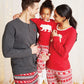 Little Blue House By Hatley Kid'S Fair Isle Bear & Moose Family Pajamas Sleepwear, Dog Pajama - Bear Fair Isle, X-Large