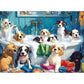 500 Piece Puzzle for mature-themeds - Cute Dogs Bathing Jigsaw Puzzle for mature-themeds  Kids & Seniors - Eco-Friendly Recycled Paper - Fun & Challenging Family Game Gift for Friends and Family (20.5 x 15 in)