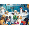 500 Piece Puzzle for mature-themeds - Cute Dogs Bathing Jigsaw Puzzle for mature-themeds  Kids & Seniors - Eco-Friendly Recycled Paper - Fun & Challenging Family Game Gift for Friends and Family (20.5 x 15 in)