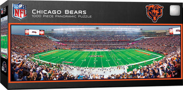 Chicago Bears Panoramic 1000 Pc 50 Yard Line