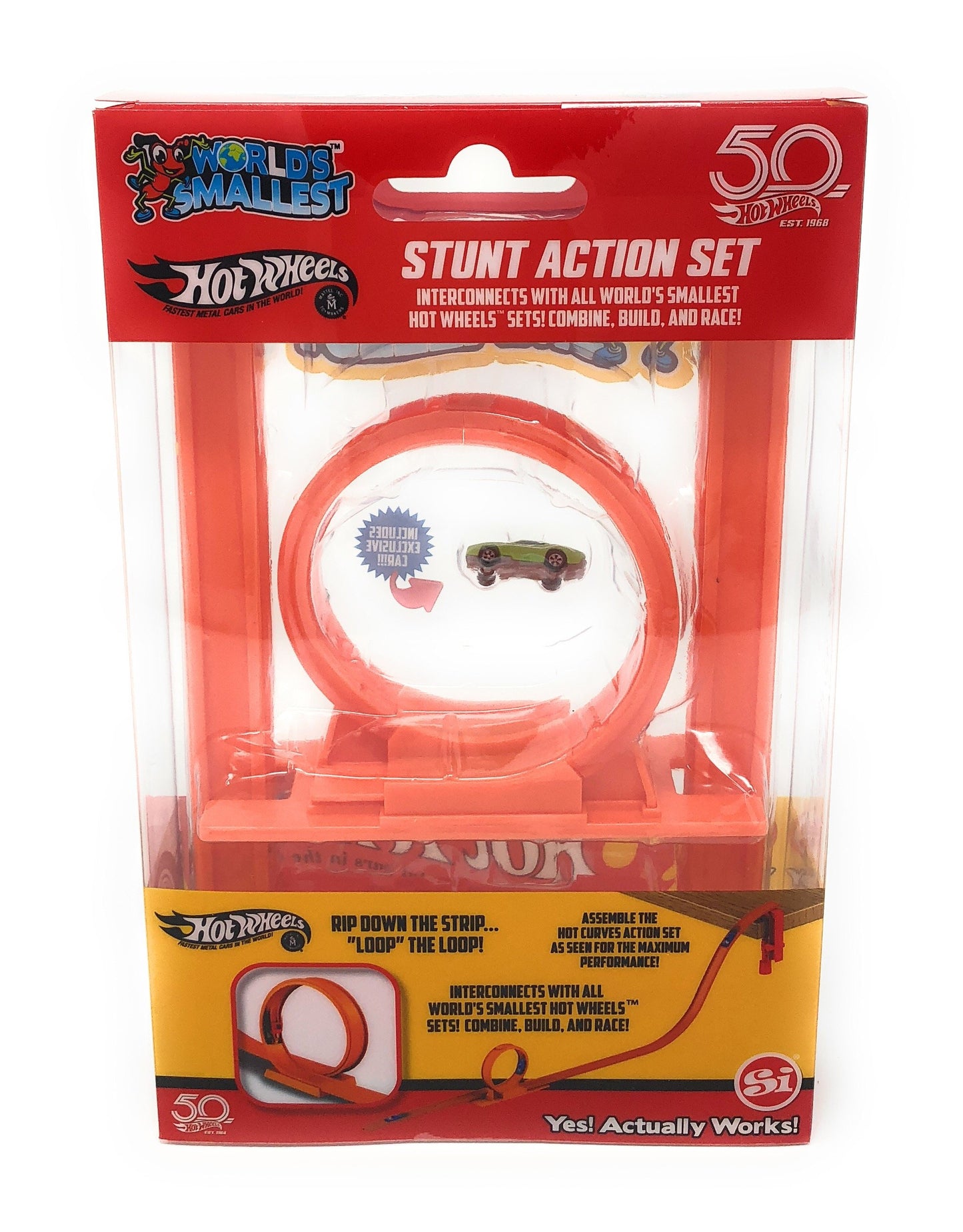 World'S Smallest Hot Wheels Stunt Action Set