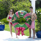 Swimline Christmas Wreath Inflatable Pool Ring, Multi, One Size