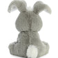 Aurora® Inspirational Precious Moments™ Floppy Bunny Grey Stuffed Animal - Cherished Memories - Enduring Comfort - Gray 8.5 Inches