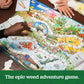 WHAT DO YOU MEME? Ganjaland Weed Board Game - Epic Adventure for Adults, Paper, White, Model LT-BDGM-GJLD