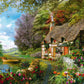 Ravensburger 1500-Piece Country Cottage Jigsaw Puzzle | enhanced Quality | Anti-Glare Surface | Precision Fit | Great Gift for Puzzle Enthusiasts