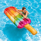 Intex Inflatable Popsicle Pool Float With Realistic Printing, 75' X 30' – Style May Vary