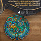 ZenChalet - Floral Retro Wooden Jigsaw 200 Piece Puzzle - Unique Wooden Puzzles for mature-themeds  Cool Puzzle Brain Teaser - Great Gift for Friends and Family - Mind Puzzle for mature-themeds