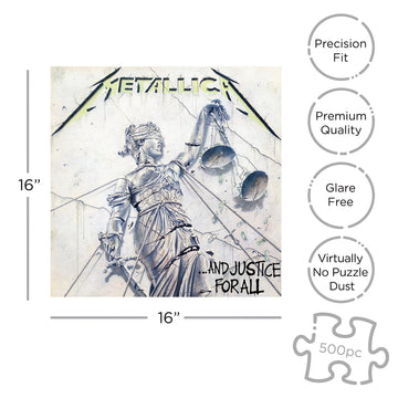 Metallica And Justice For All (500 Piece Jigsaw Puzzle)