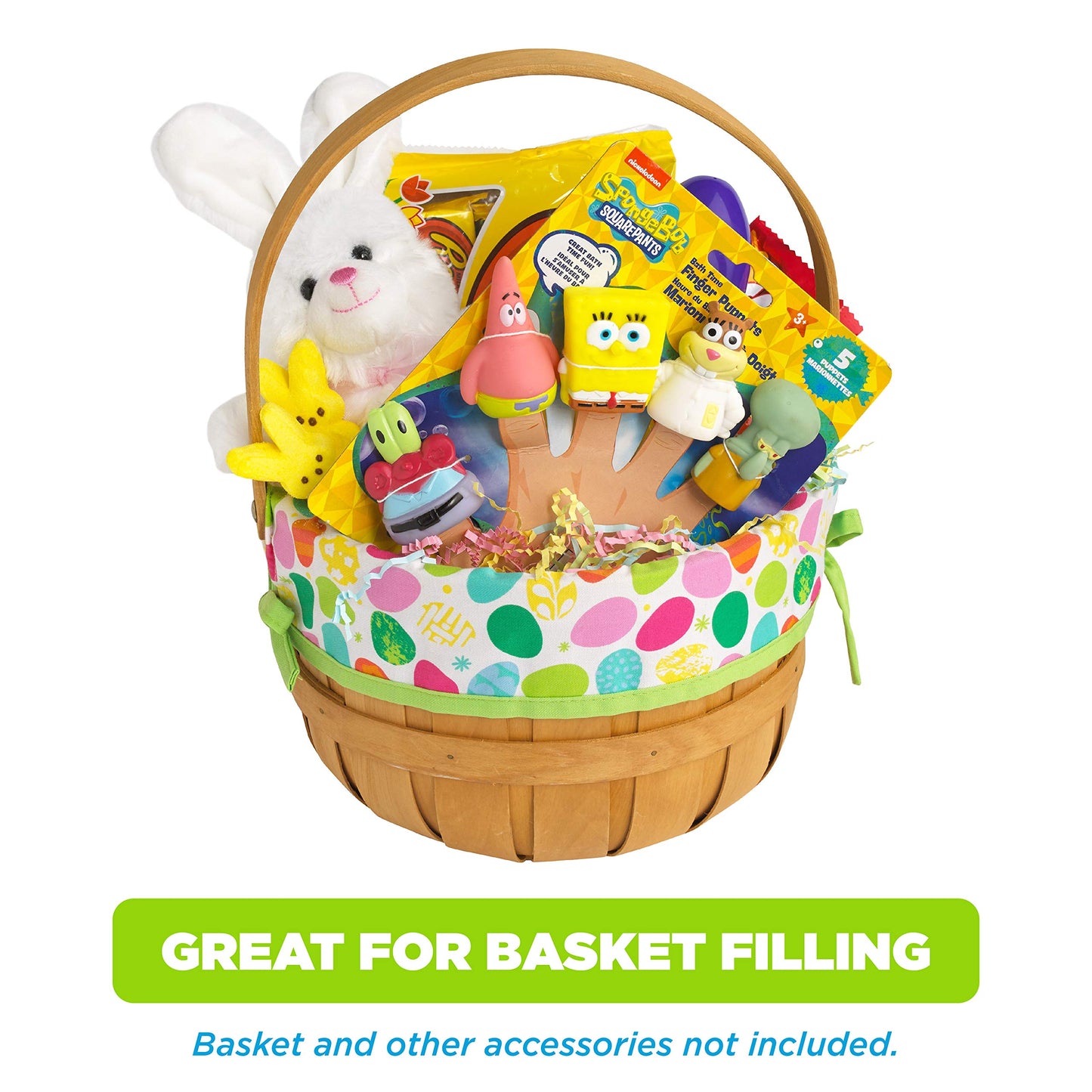 Nickelodeon Spongebob Finger Puppets - Party Favors, Educational, Classroom Rewards, Bath Toys