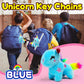 Blue Unicorn Stuffed Animals For Kids And Adults, Mini Plush Toys Key Chain, Cuddly Unicorns Plush Toy, Soft And Fun Stuffed Ani