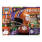 Youthefan Ncaa Clemson Tigers Retro Series Puzzle, Team Colors , 18 X 24