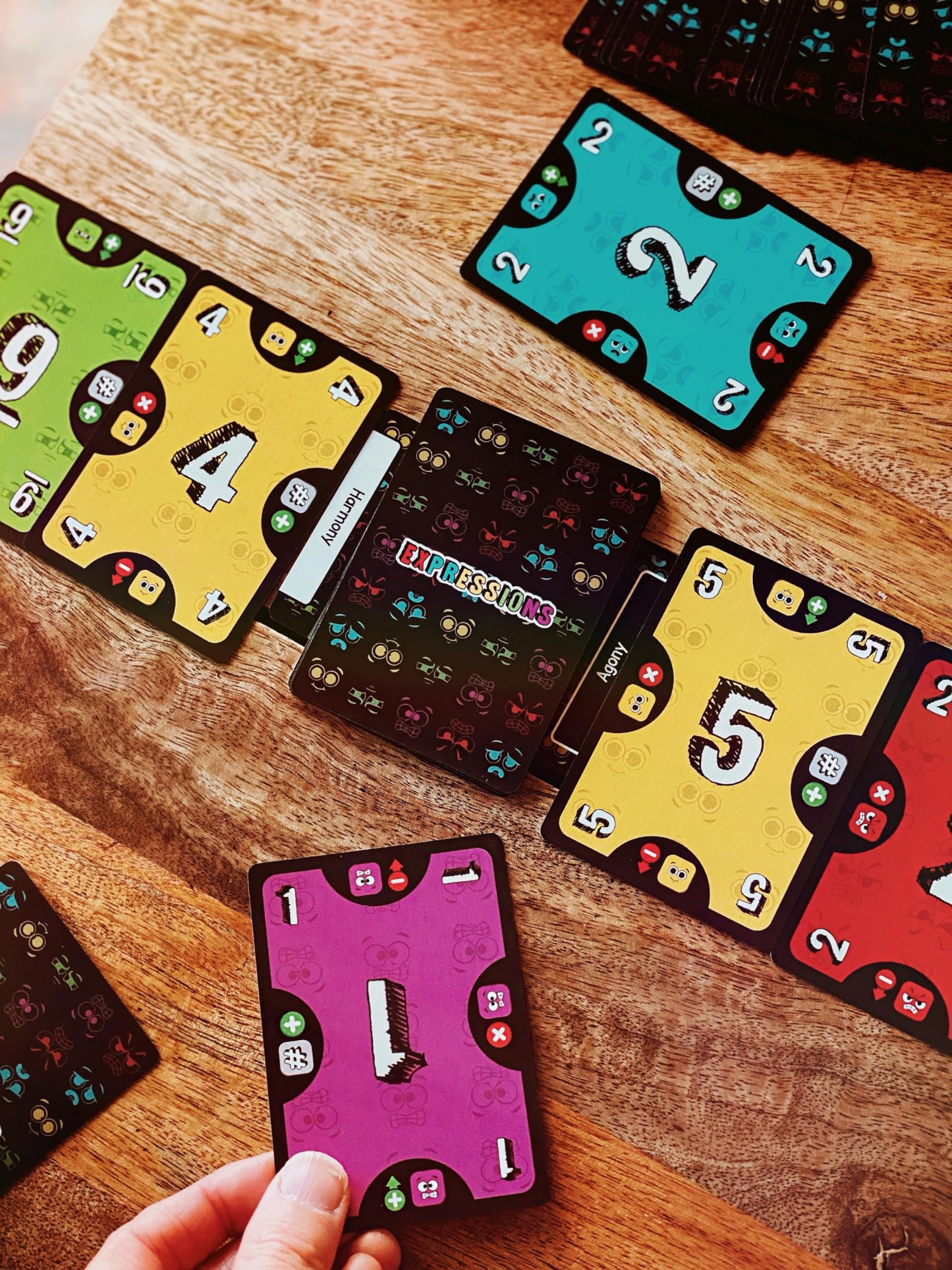 Barn Made Games Expressions Card Game - Cooperative Fun Interactive Family Game, 2-5 Players, 15 Minute Playtime
