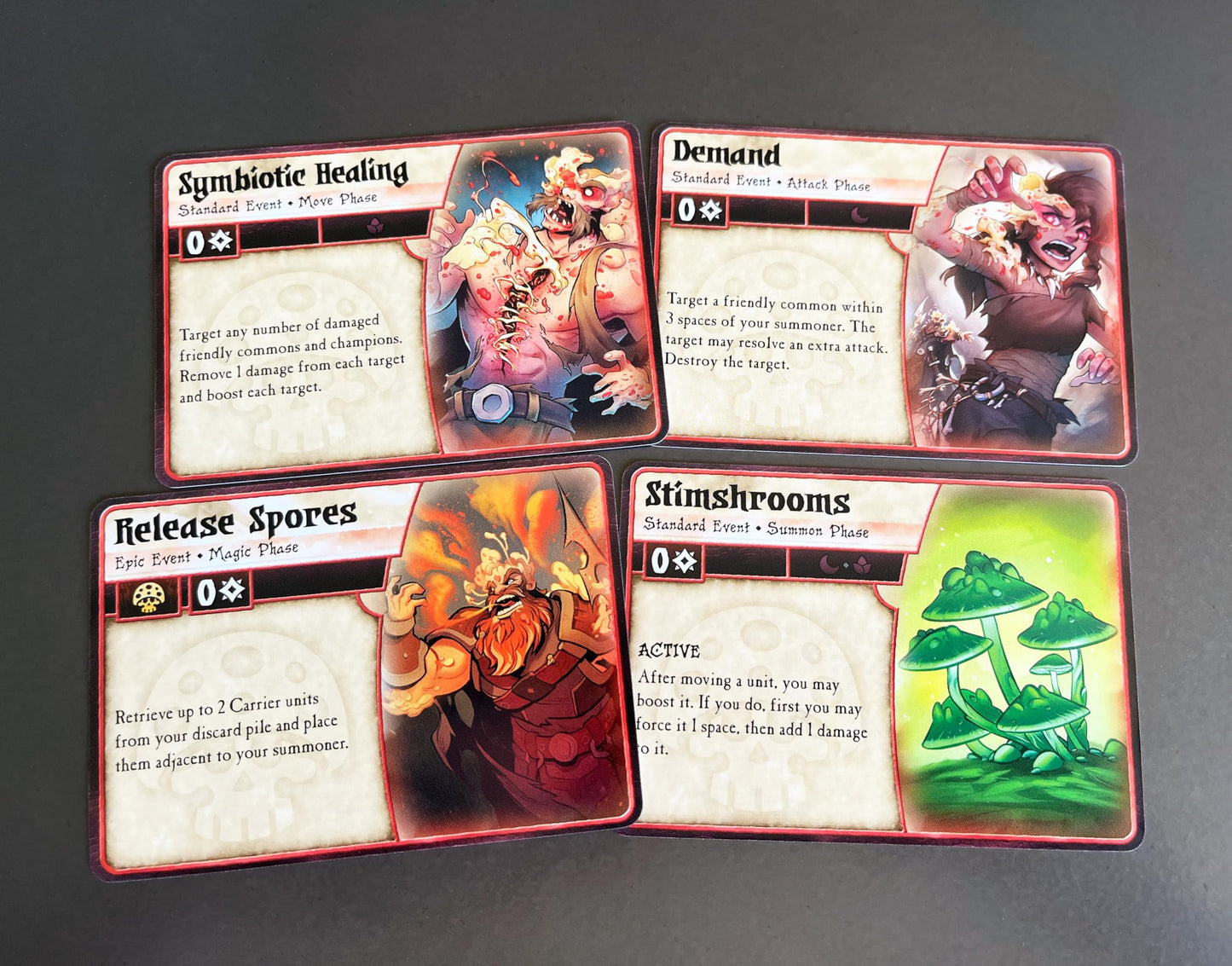 Plaid Hat Games Fungal Dwarves Faction Deck – Ready-To-Play Expansion For Strategy Card Game – 2 Players, Ages 9+ – Requires Summoner Wars Master Or Starter Set