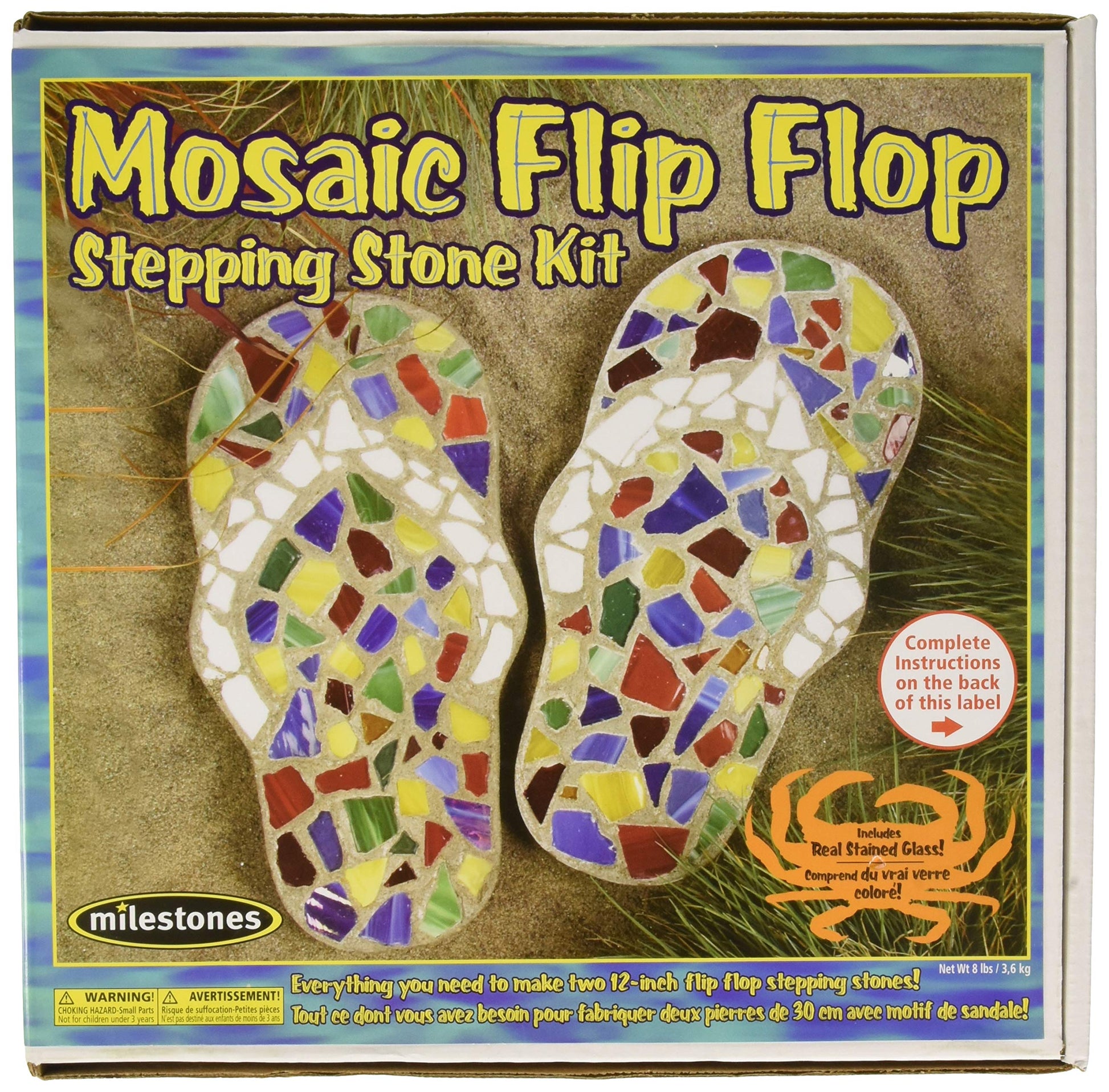 Midwest Products Mosaic Flip Flop Stepping Stone Kit
