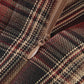 Girlss Short Pleated Plaid Costumes Skirt(Red Mixed Beige White,Medium)