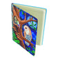 CRYSTAL ART Notebook - Owl and Fairy Tree Notebook Kit - Create a Sparkling Notebook Cover Using Crystals - for Ages 8 and up