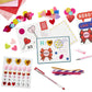 Kid Made Modern Valentines Day DIY Craft Kit for Kids - (250+ Pcs) Bulk Mailbox & Card Making Creative Arts and Craft Activity