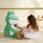 Earthsound Giant Frog Stuffed Animal Plush Toy,Large Jumbo 30'' Cute Soft Toys,Big Size Huge Fluffy Plushy Oversized Fat Plushie