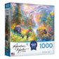 RoseArt 1000 Piece Jigsaw Puzzle - Abraham Hunter Mountain Mama - Multi-colored Cardboard Puzzle for Adults, Model 6400ZZBI