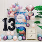 Smlpuame 40 Inch Number Balloon 0-9 Black Large Number 13 Balloons,Digital Balloons For Birthday Party Celebration Decorations S