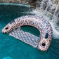 PoolCandy Safari Collection, Leopard Print Jumbo Sun Chair, High Resolution Photo RealPrint Technology