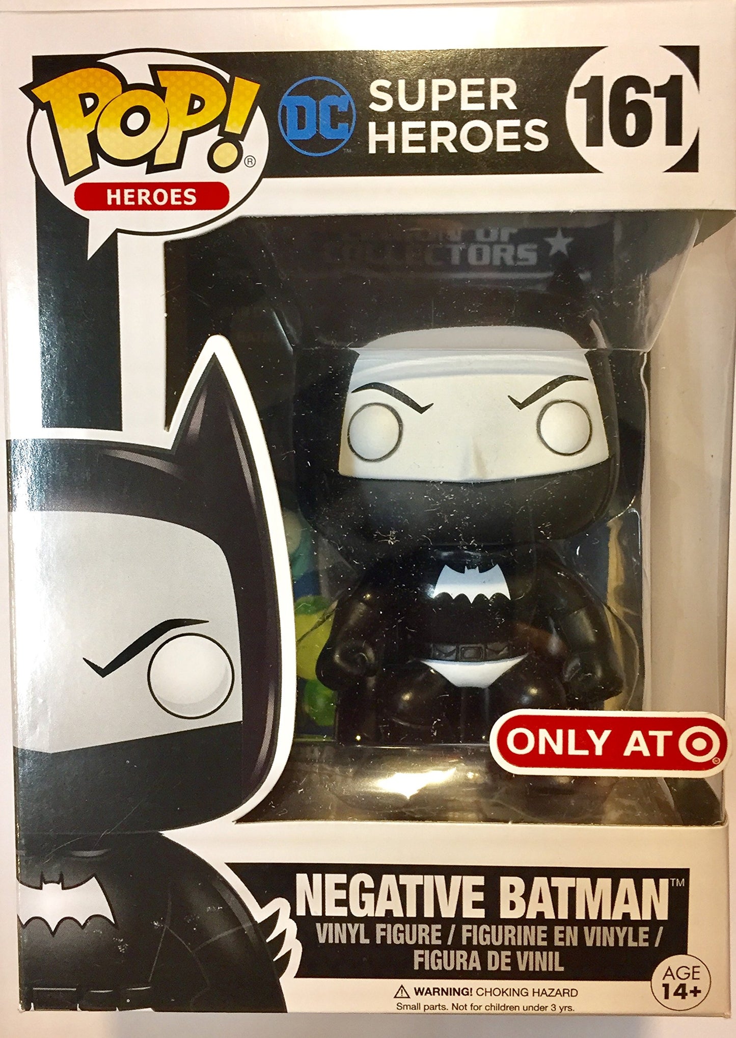 Funko - Dc Comics-Negative Batman Figurine, Multicoloured, 12815
