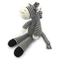 Ice King Bear Zebra Stuffed Animal Soft Plush Toy 10 Inches (Hand Knitted)