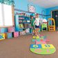 Chenille Kraft Wonderfoam Puzzle Mat, Numbers, 20 Pieces (Ac4382)