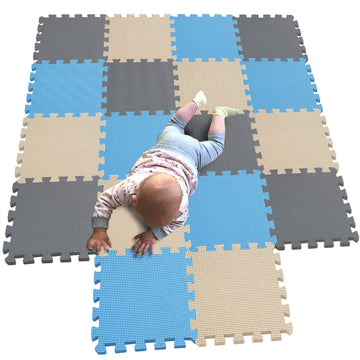 MQIAOHAM children puzzle mat play mat squares play mat tiles baby mats for floor puzzle mat soft play mats girl playmat carpet i