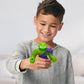 Heroes of Goo Jit Zu Stretch Strikers Hero Pack - Rock Jaw Action Figure, Multicolor, Stretches 3X Size, Model 42845