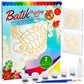 Malaysian Batik Organic Colors Painting 2-in-1 Kit (Fish, Sea Turtle) - Art Craft Painting Activity Kit Set for Adults and Kids