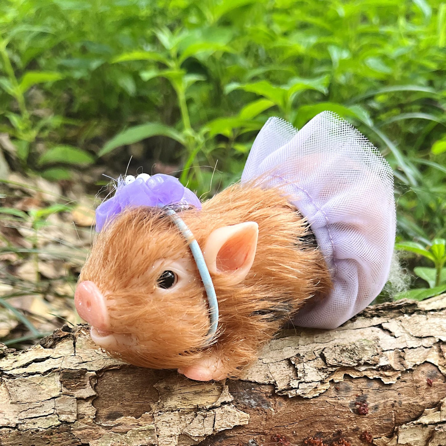 OtardDolls Lifelike Mini Pig Dolls, 5 Inch Full Silicone Soft Reborn Piggy Dolls Mini Realistic Newborn Cute Realistic Real Todd
