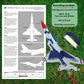 Premier Kites 3D Jet Kite - F16 Thunderbird