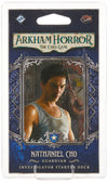 Fantasy Flight Games Arkham Horror The Card Game Nathaniel Cho Starter Deck - Unleash The Fury Of A New Investigator! Cooperativ