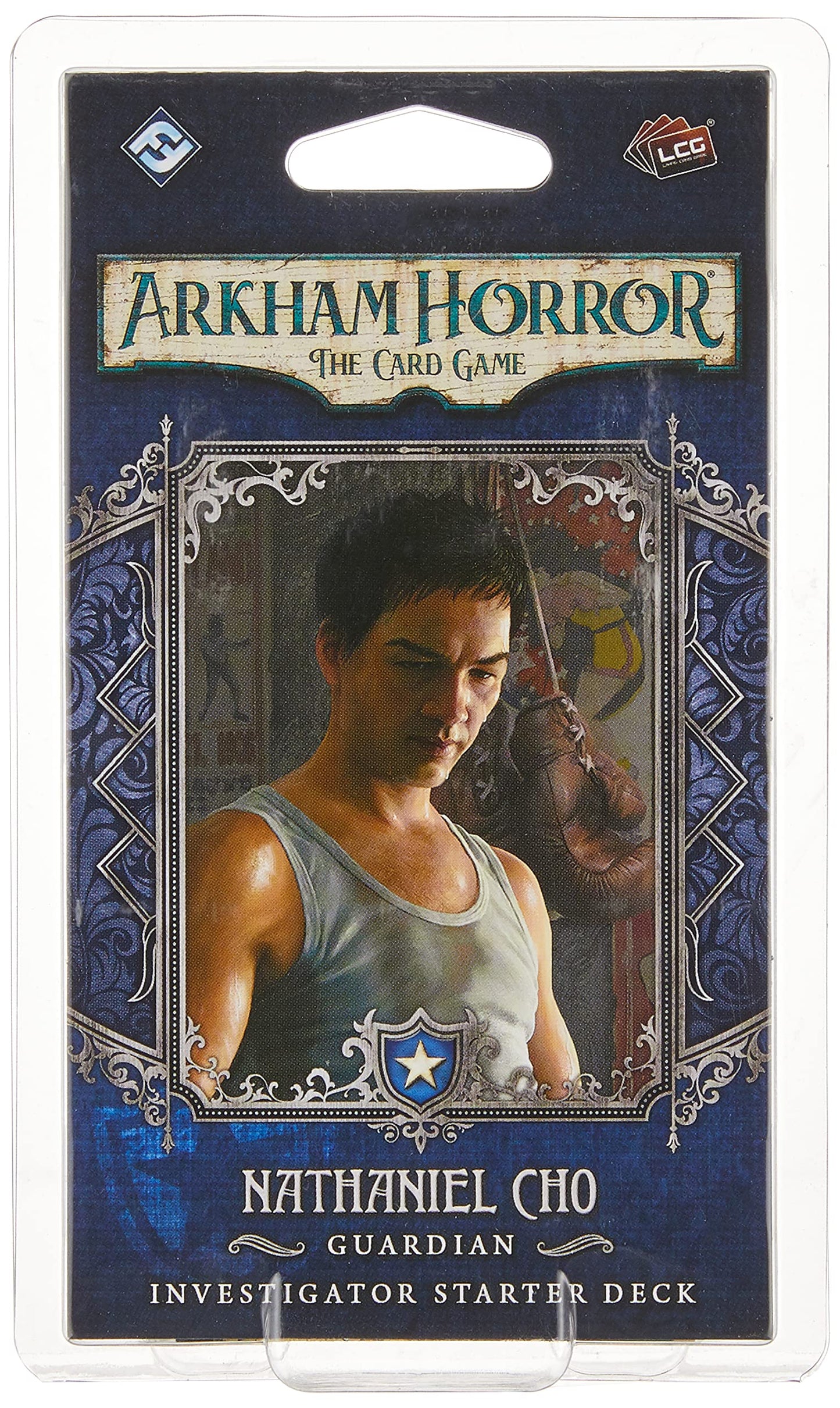 Fantasy Flight Games Arkham Horror The Card Game Nathaniel Cho Starter Deck - Unleash The Fury Of A New Investigator! Cooperativ
