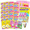Care Bears Ultimate Party Favors Packs -- Bundle Includes 12 Sets with Stickers, Coloring Books, Stamper and Crayons (Party Supp