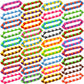 46 Pack 24 Links Wacky Tracks Snap and Click Fidget Toys,Snake Puzzle Toy for Party Favors,Plastic Chains Finger Sensory Toys,St