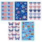 American Greetings Patriotic Stickers, American Flag And Summer Treats (20-Count)