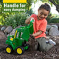 TOMY John Deere Big Scoop Tractor Toy - 15 Inch Plastic Loader - Multi Color - Ages 3+ - Model 46701
