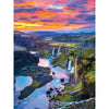 Roseart - Kodak Supreme Premium - Multiple Waterfalls - 550 Piece Jigsaw Puzzle For Adults