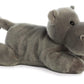 Aurora Adorable Flopsie Howie Hippo Stuffed Animal - Playful Ease - Timeless Companions - Gray 12 Inches